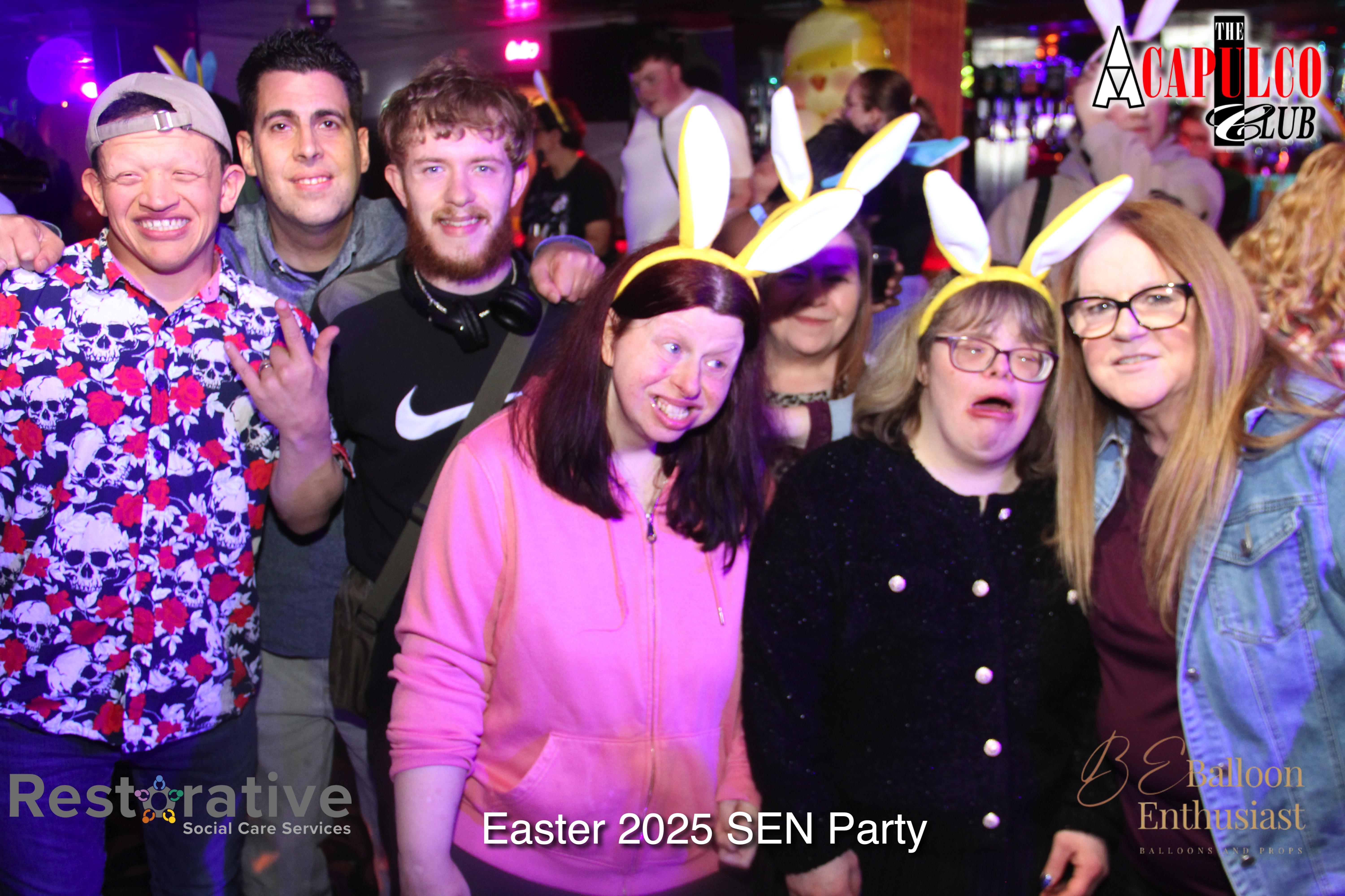 Sen Night Photos at Acapulco Easter / Easter Party
