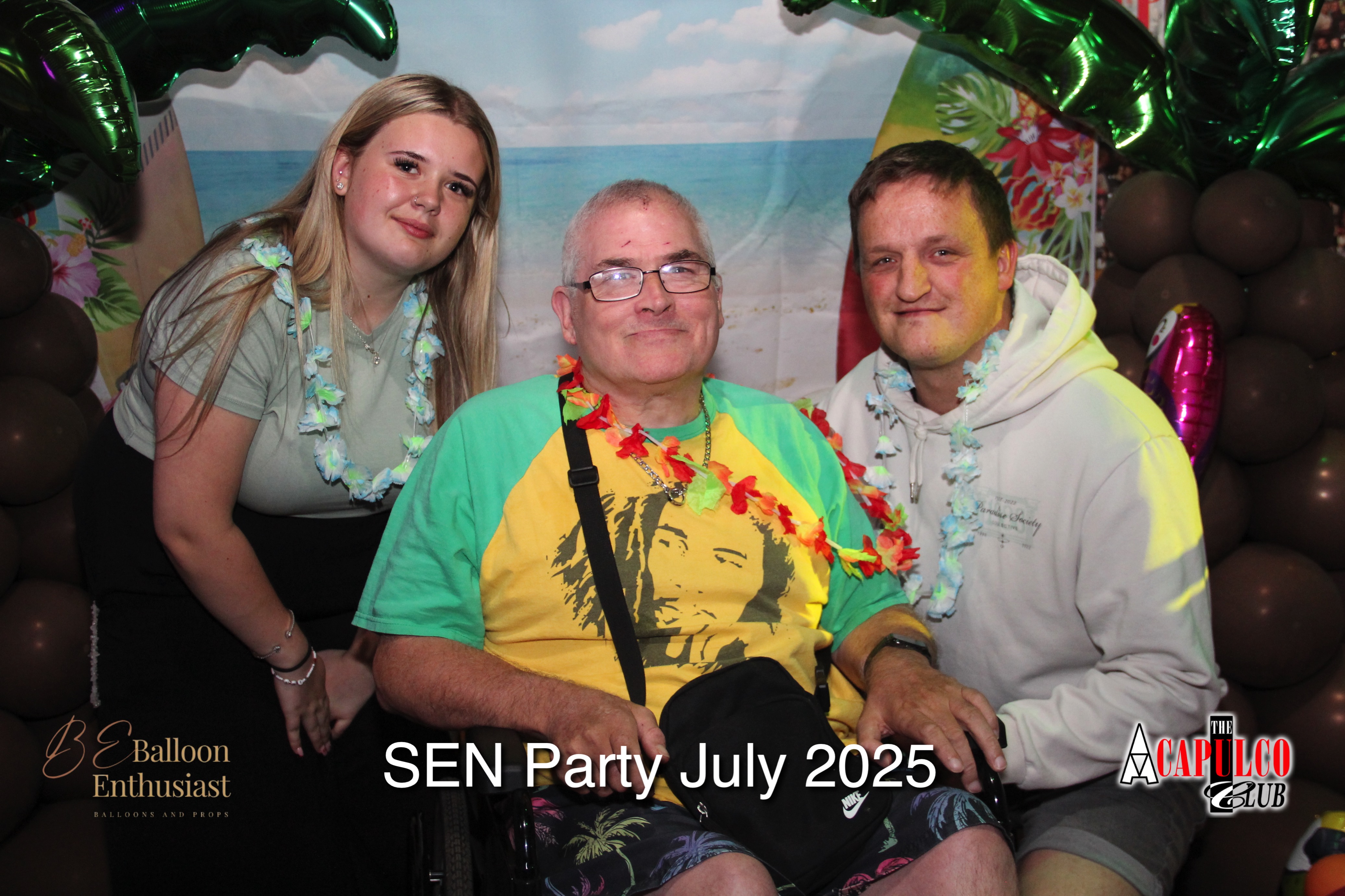Sen Night Photos at Acapulco Easter / Summer Hawaiian Party - July 2025