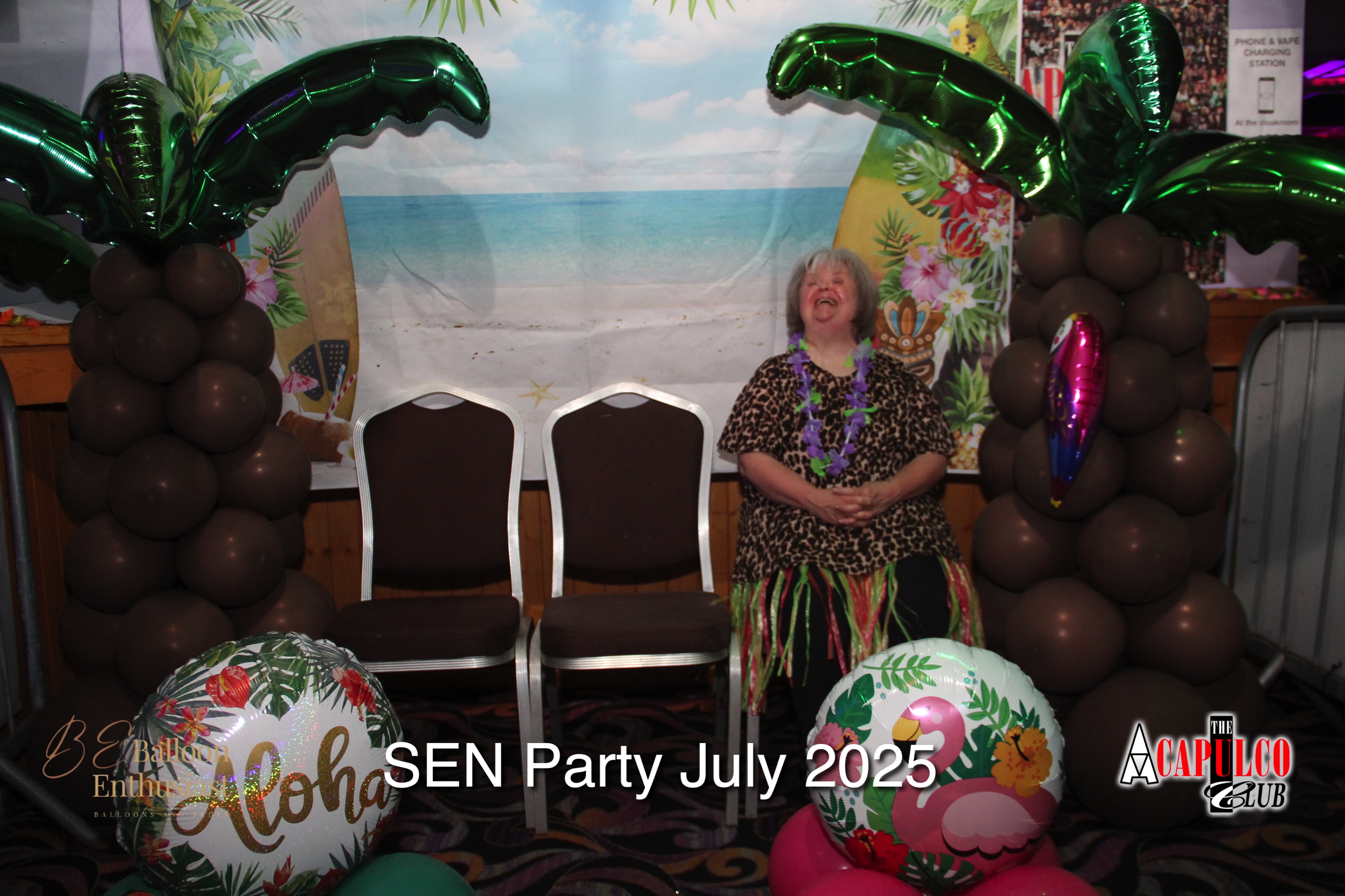 Sen Night Photos at Acapulco Easter / Summer Hawaiian Party - July 2025