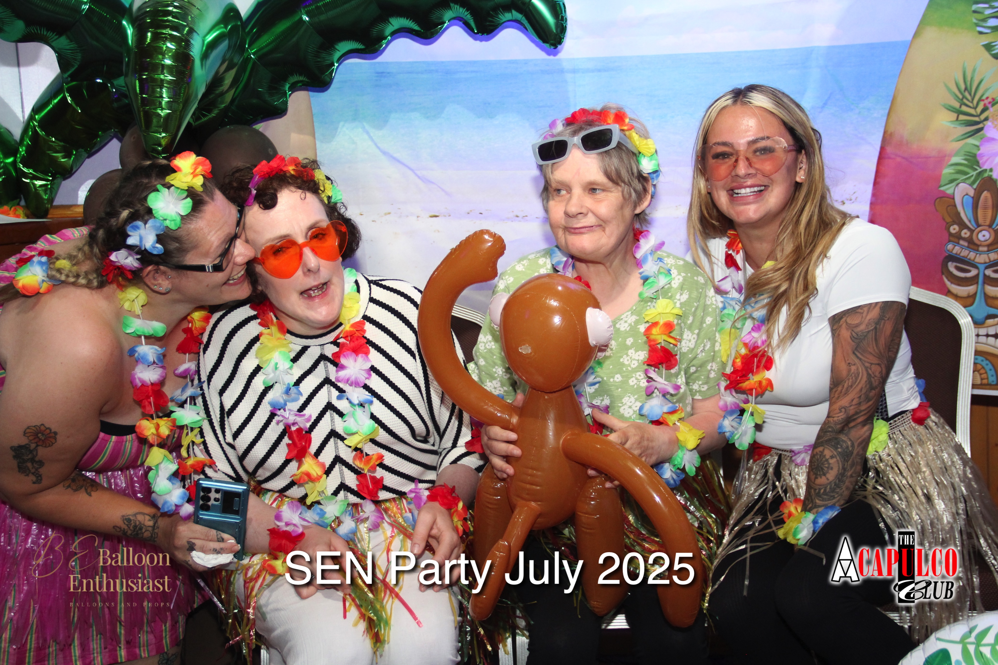 Sen Night Photos at Acapulco Easter / Summer Hawaiian Party - July 2025