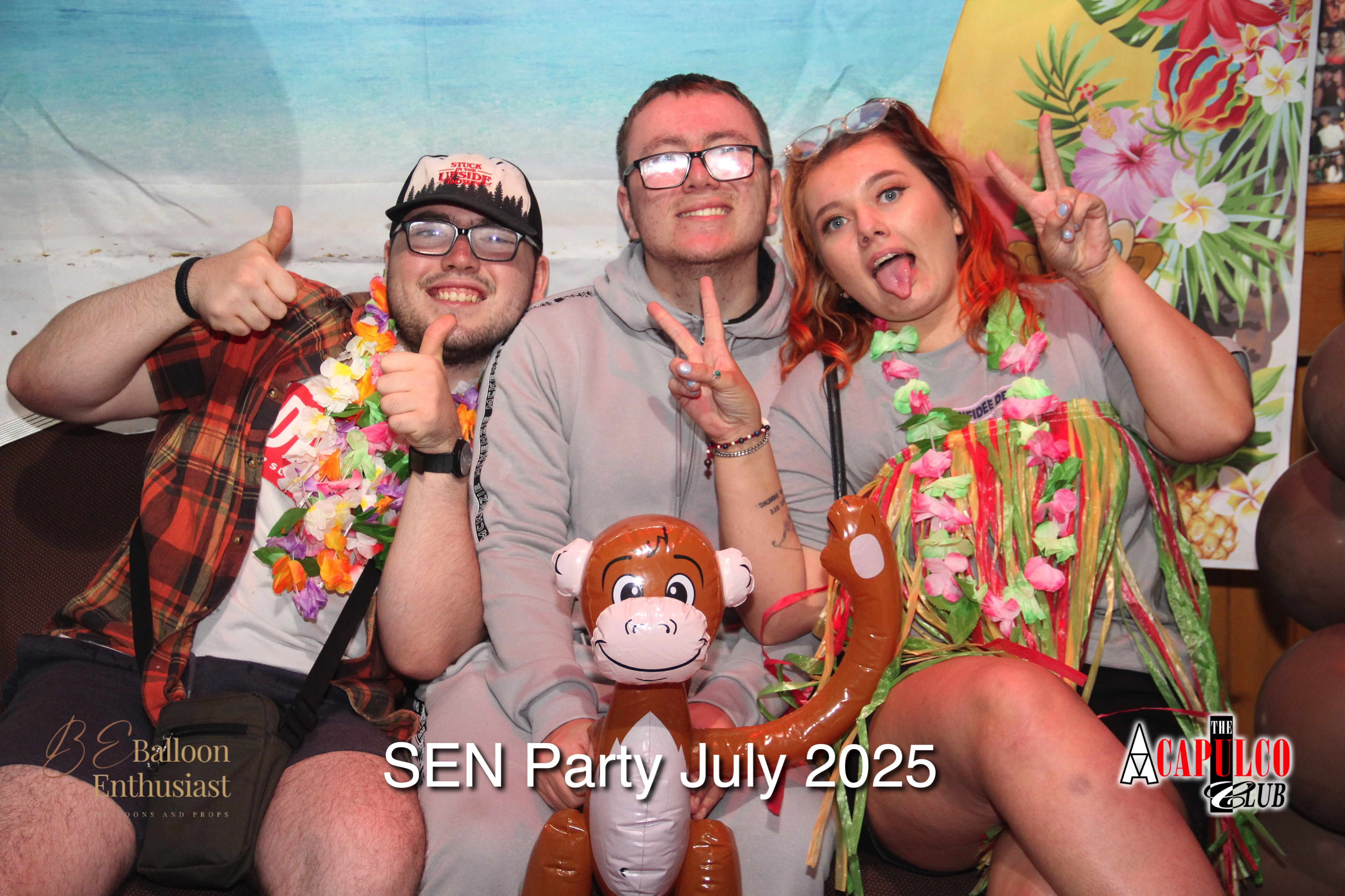 Sen Night Photos at Acapulco Easter / Summer Hawaiian Party - July 2025