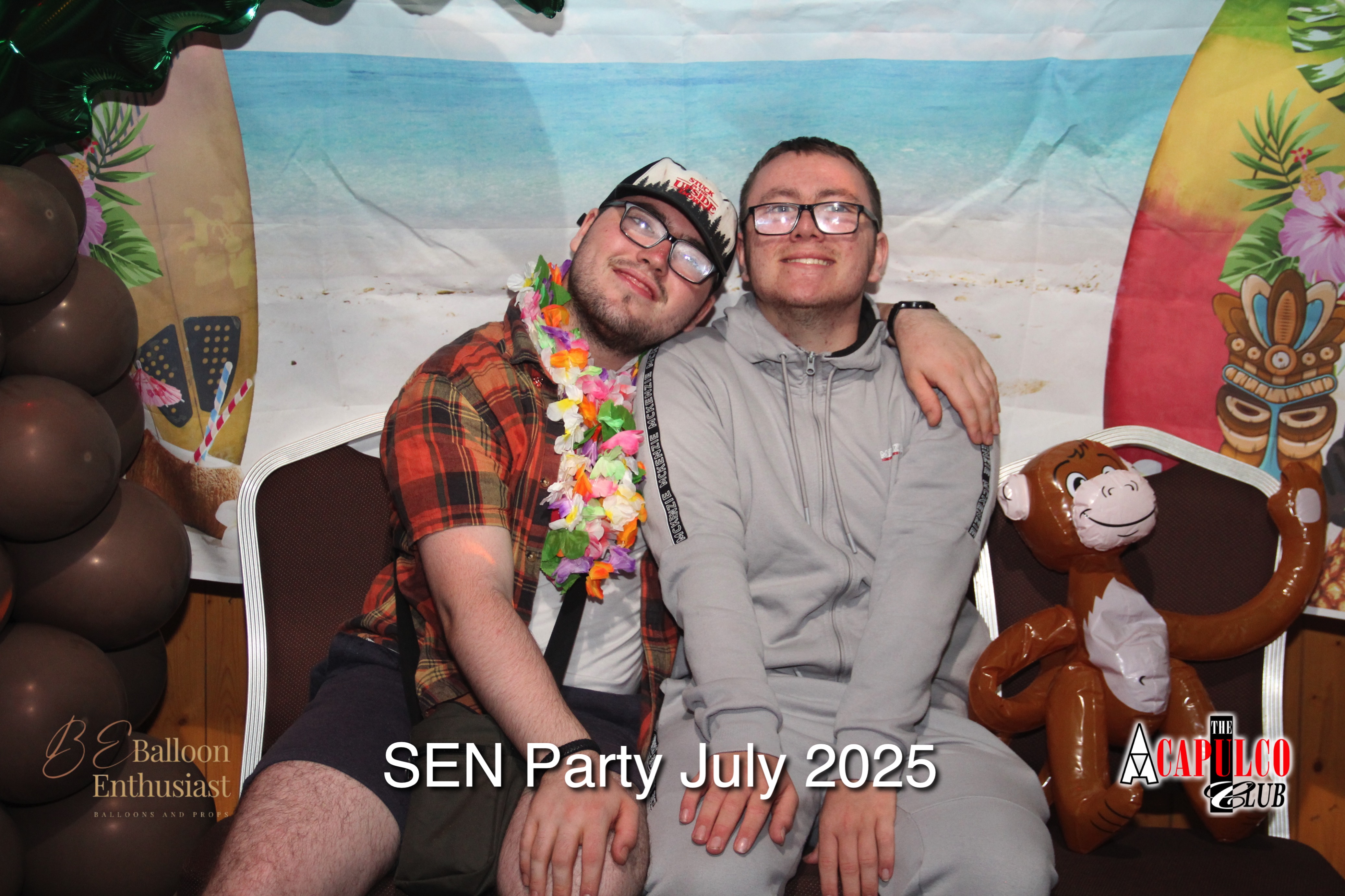 Sen Night Photos at Acapulco Easter / Summer Hawaiian Party - July 2025