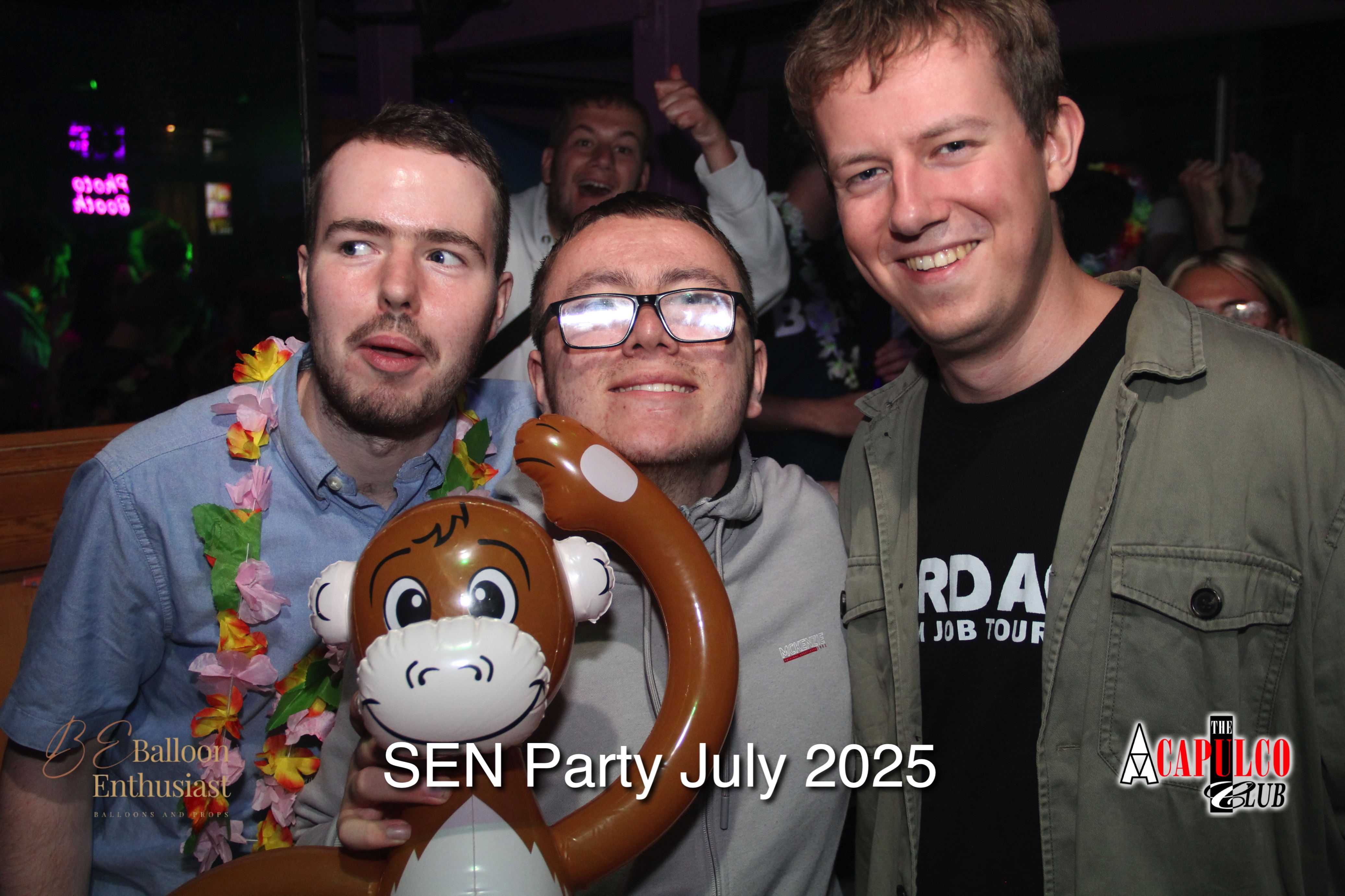 Sen Night Photos at Acapulco Easter / Summer Hawaiian Party - July 2025