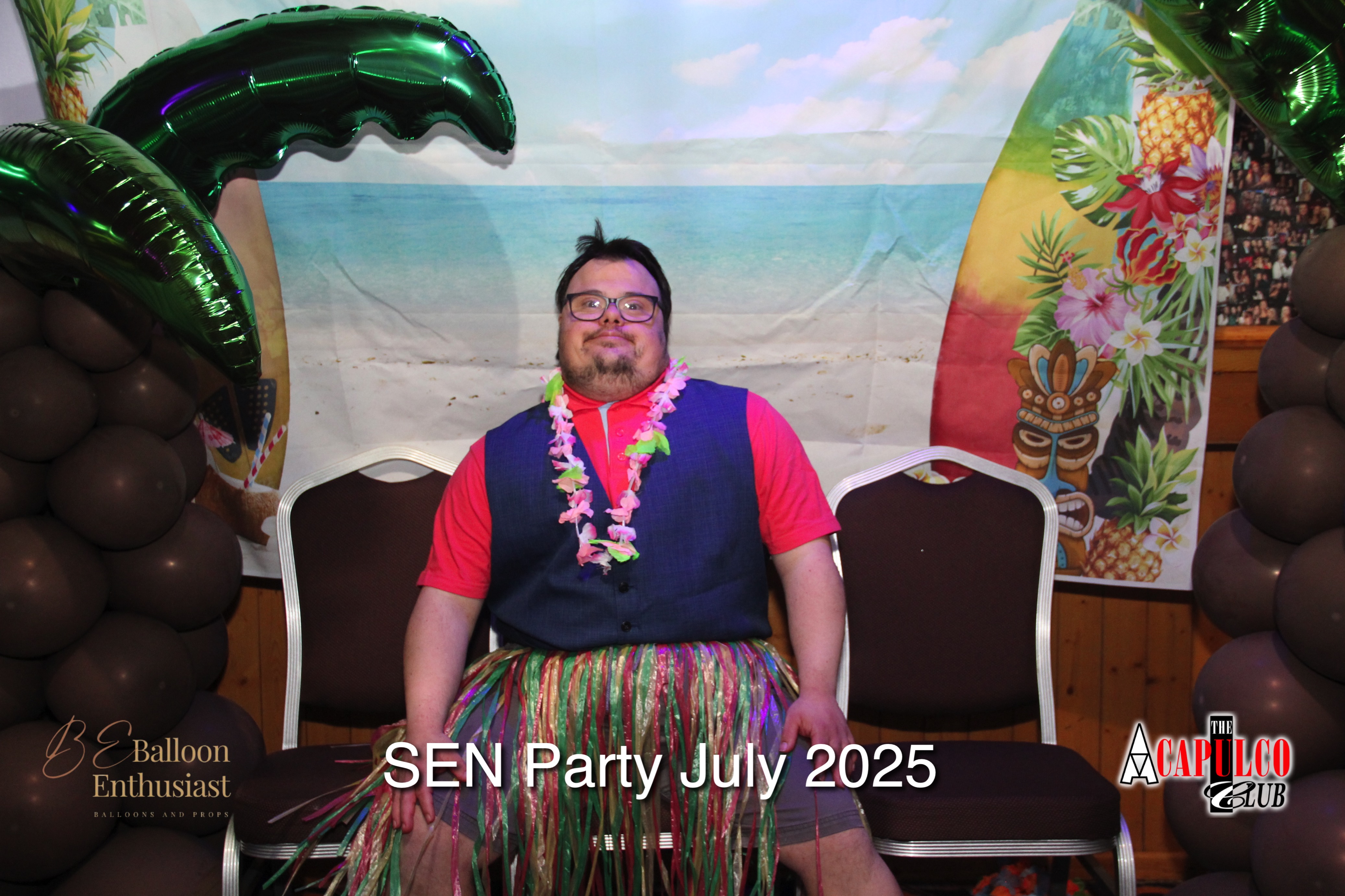 Sen Night Photos at Acapulco Easter / Summer Hawaiian Party - July 2025