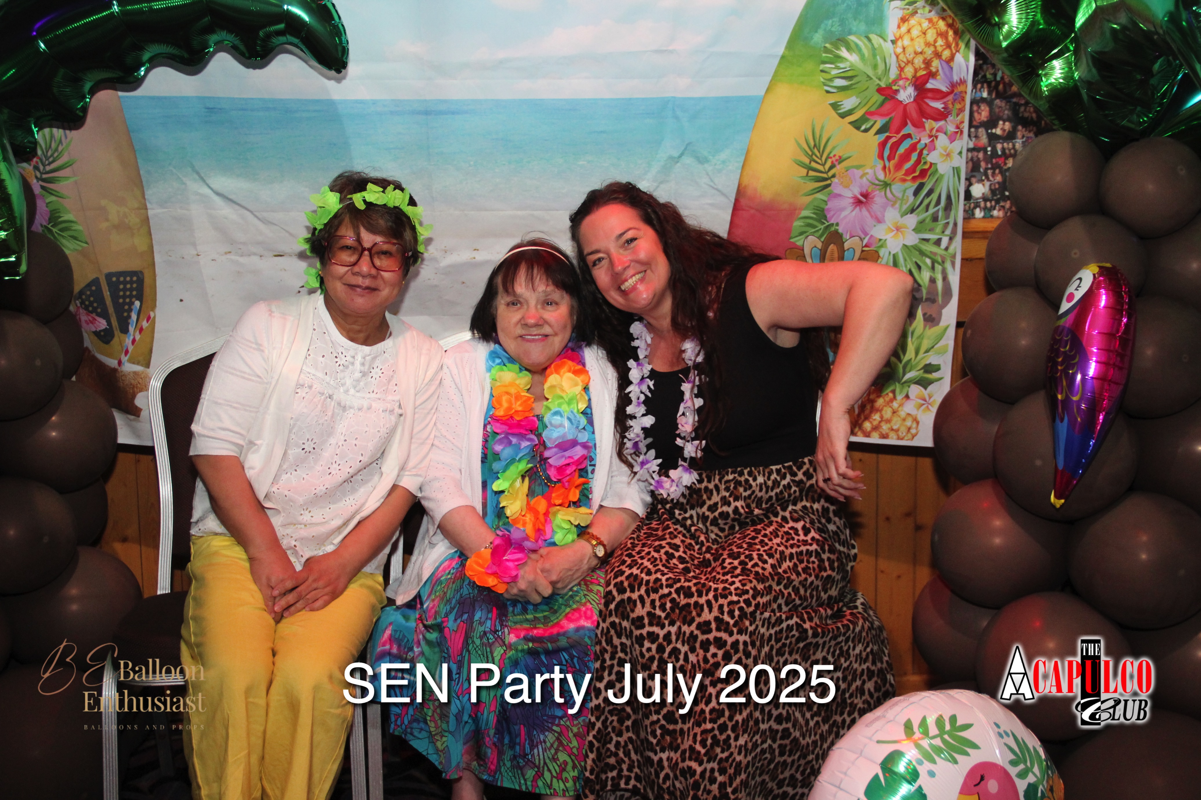 Sen Night Photos at Acapulco Easter / Summer Hawaiian Party - July 2025