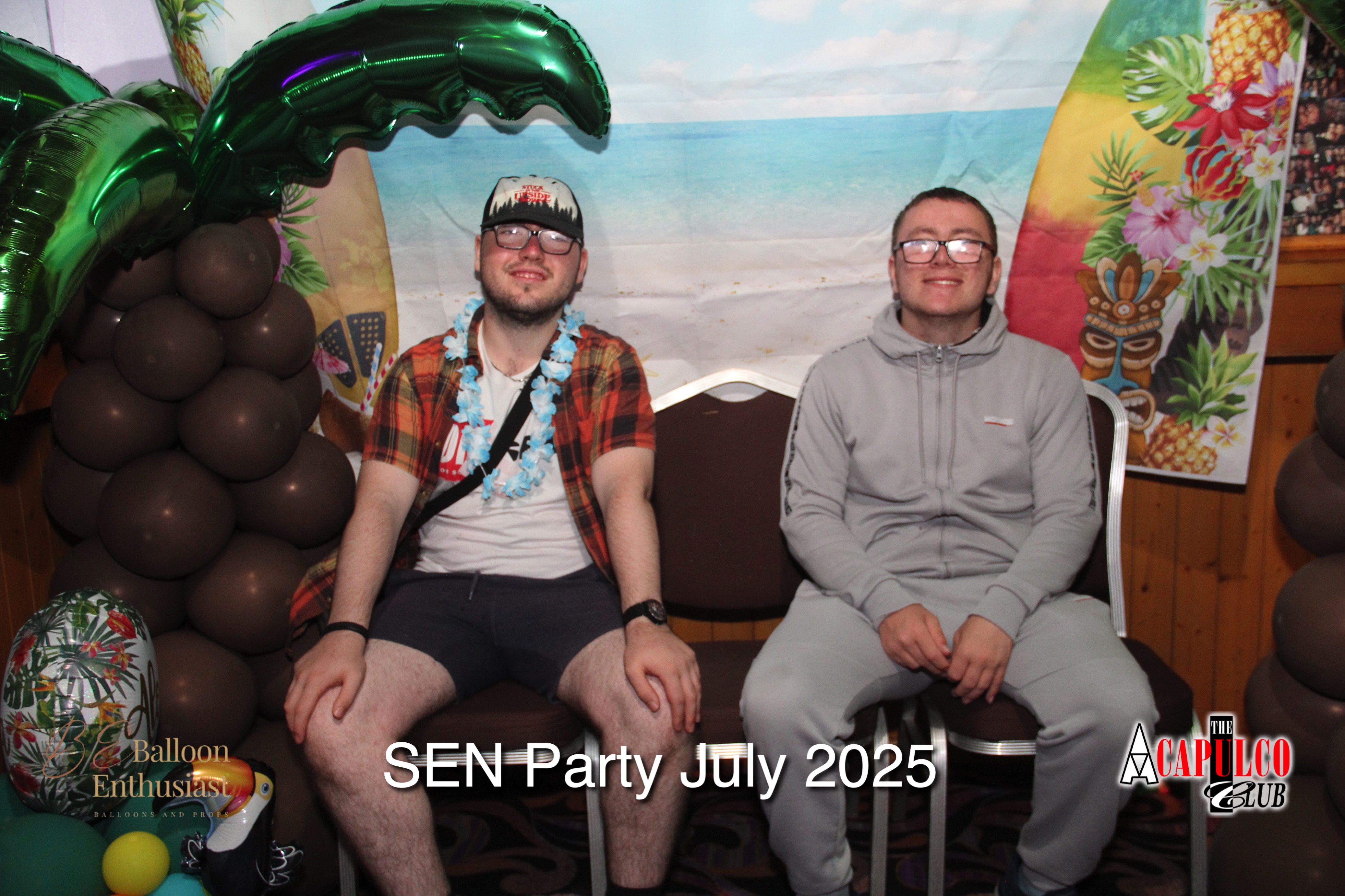 Sen Night Photos at Acapulco Easter / Summer Hawaiian Party - July 2025