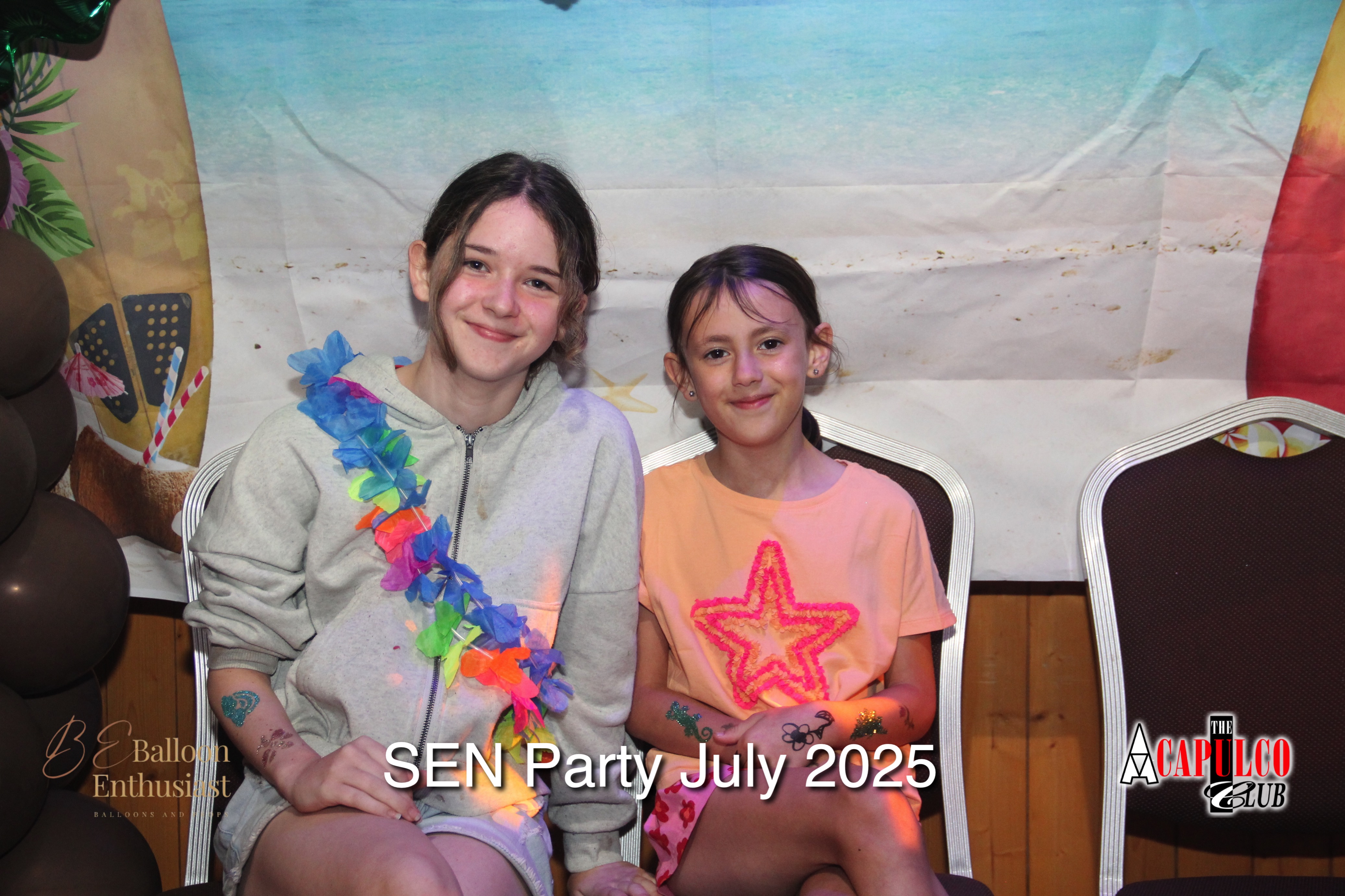 Sen Night Photos at Acapulco Easter / Summer Hawaiian Party - July 2025
