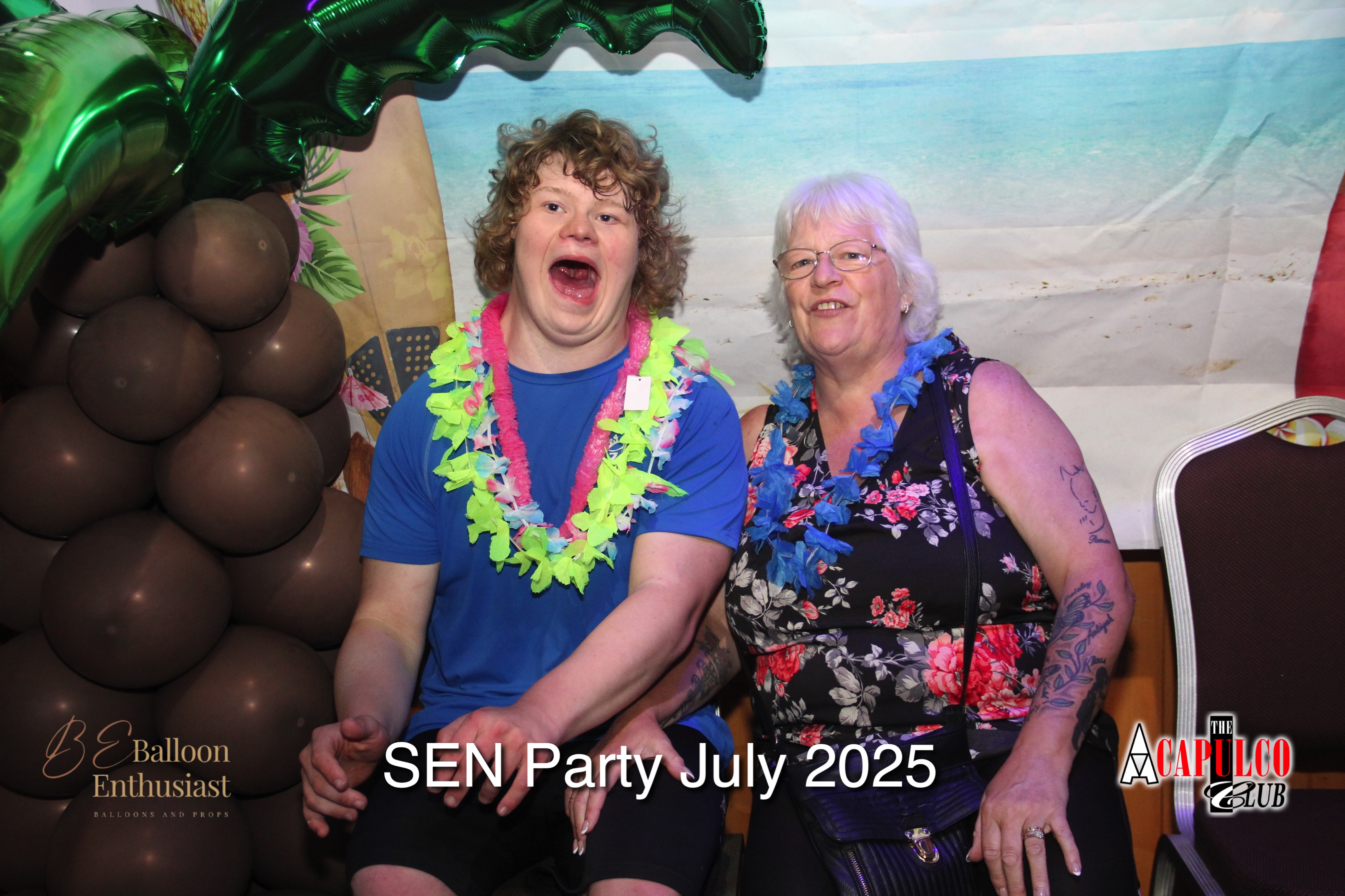 Sen Night Photos at Acapulco Easter / Summer Hawaiian Party - July 2025
