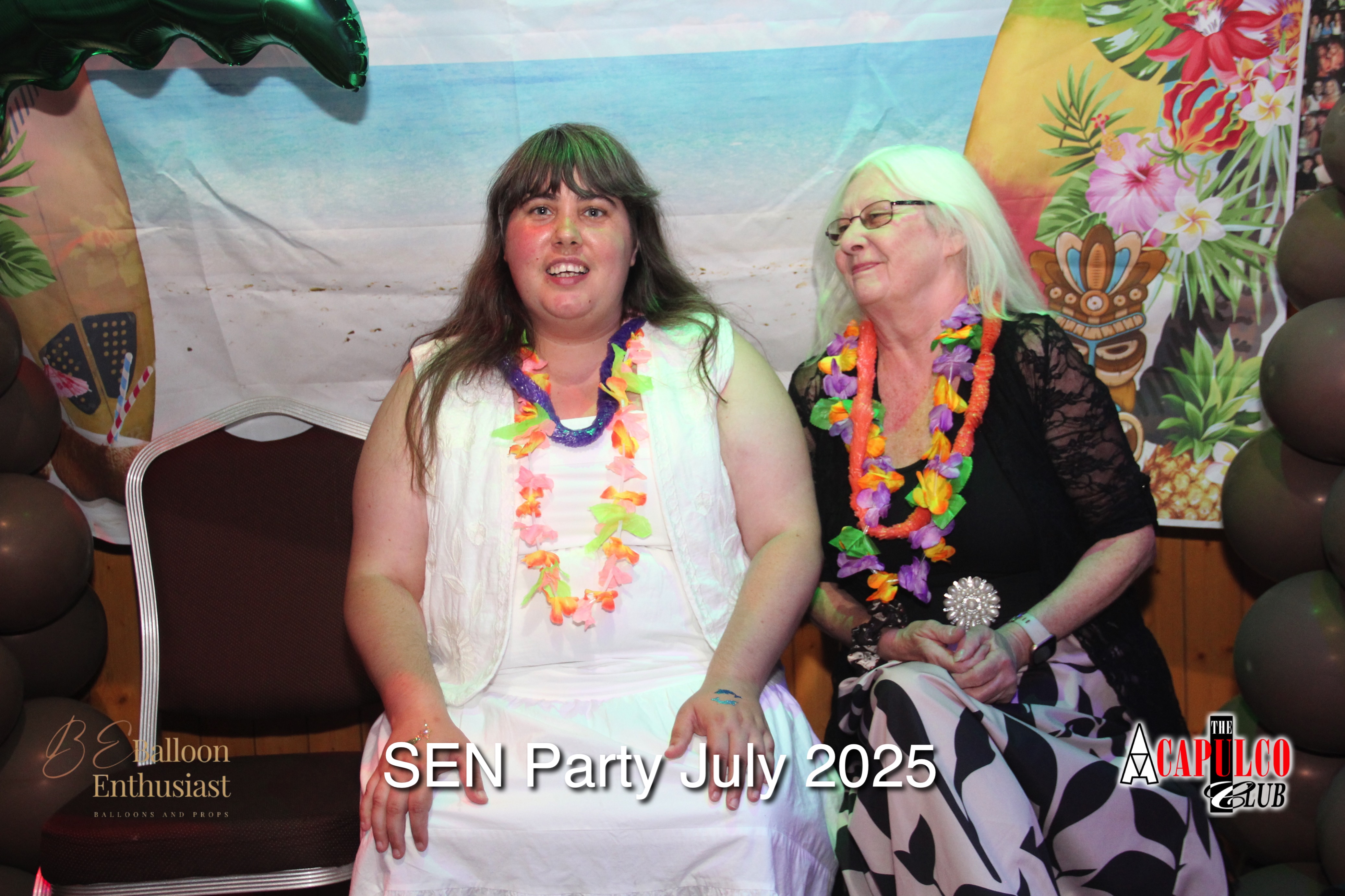 Sen Night Photos at Acapulco Easter / Summer Hawaiian Party - July 2025