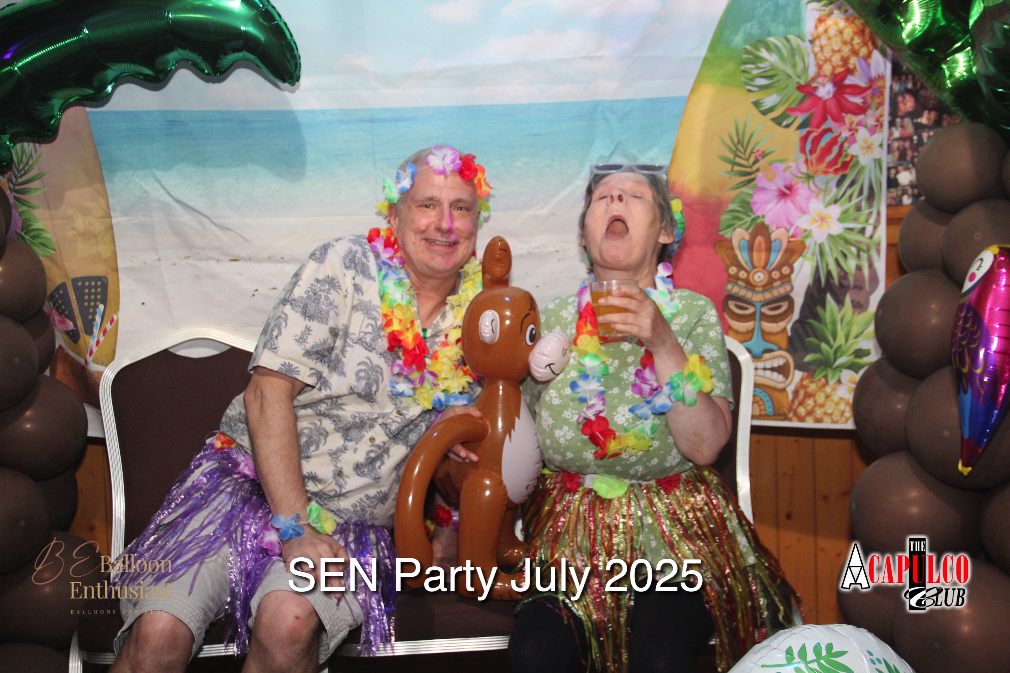 Sen Night Photos at Acapulco Easter / Summer Hawaiian Party - July 2025