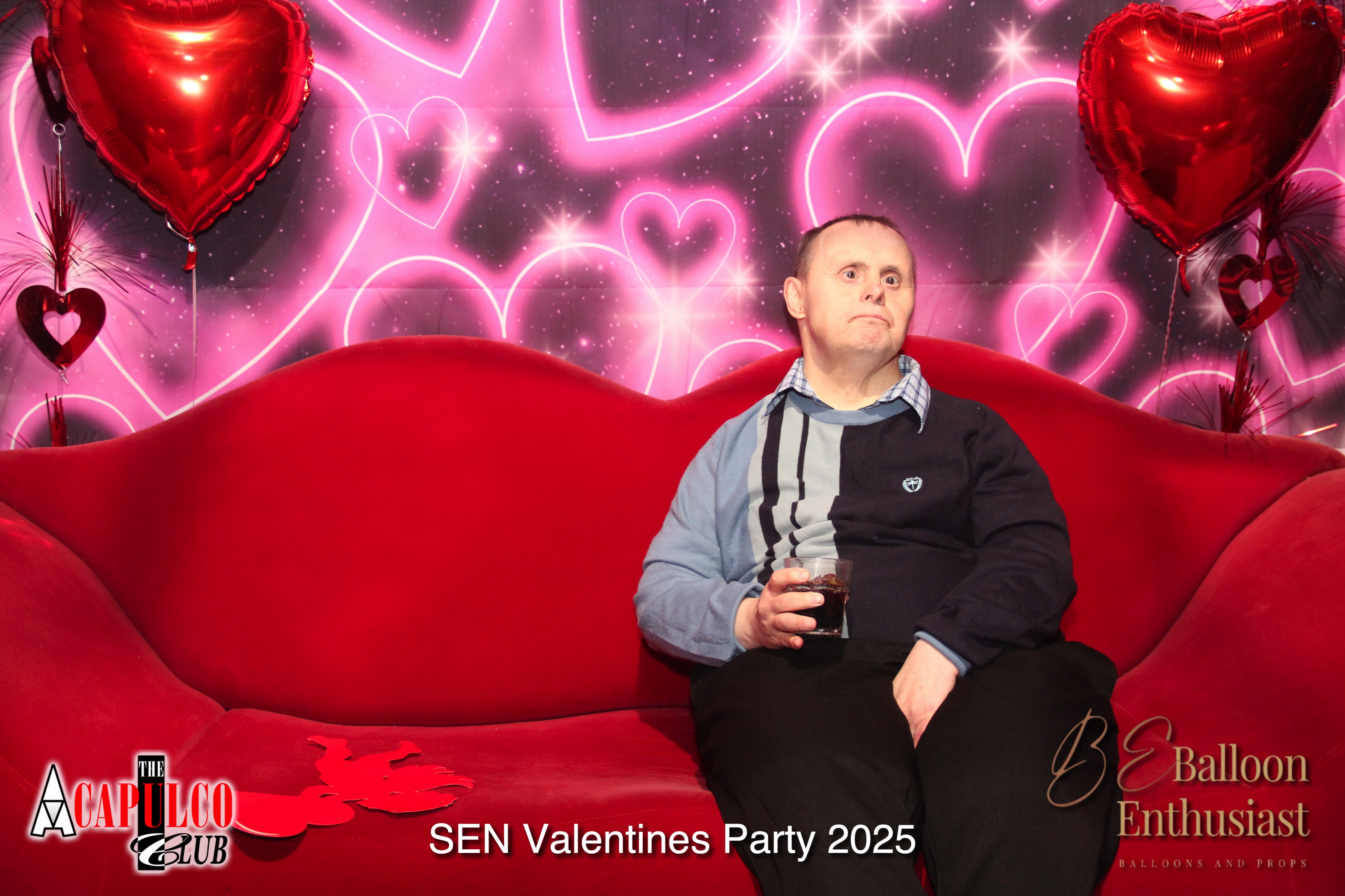 Sen Night Photos at Acapulco valentines / valentines  Party